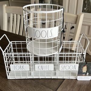 RAE DUNN. TOOLS. FORK. KNIFE.SPOON.